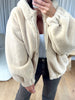 BLOUSON MOUMOUTE CAPUCHE BEIGE