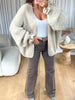 GILET COSY FROUFROU BEIGE
