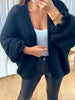 GILET COSY FROUFROU NOIR