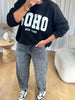 JEANS BARELL DÉLAVÉ