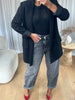 JEANS BARELL DÉLAVÉ