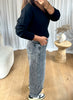 JEANS BARELL DÉLAVÉ