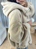 BLOUSON MOUMOUTE CAPUCHE BEIGE