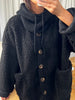 CAGOULE CACHE COU NOIR