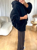 BLOUSON MOUMOUTE CAPUCHE NOIR