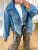 VESTE DENIM TARAH BLEU DÉLAVÉ