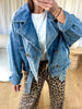 VESTE DENIM TARAH BLEU DÉLAVÉ