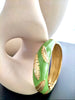 BRACELET JONC VERT