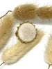 BAGUE SONIA DORÉE/CRÈME