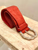 CEINTURE ROXY BRIQUE/DORÉE