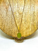 COLLIER PEPPA DORÉ/KAKI