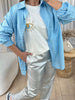 CHEMISE CHARLOTTE BLEU