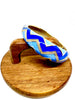 BRACELET JONC BLEU