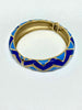 BRACELET JONC BLEU
