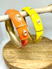 BRACELET JONC JAUNE