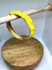 BRACELET JONC JAUNE