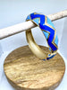 BRACELET JONC BLEU