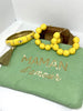 BRACELET JONC JAUNE
