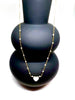 COLLIER COEUR BLANC