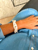 BRACELET MAILLONS BLANC