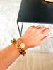 BRACELET MAILLONS LÉOPARD