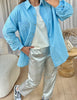 CHEMISE CHARLOTTE BLEU