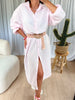 CEINTURE PAILLE ROSE