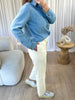 PANTALON ASTRO CRÈME