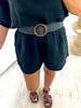 CEINTURE BOIS NOIR
