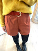 CEINTURE ROXY BRIQUE/DORÉE