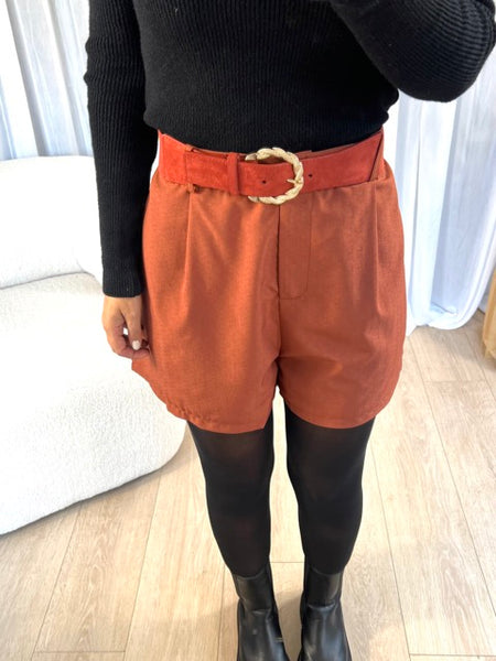 CEINTURE ROXY BRIQUE/DORÉE