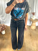 JEANS TAILLE REVERS