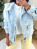VESTE DÉNITSA BLEU CLAIR