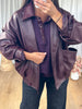 VESTE MILIE BORDEAU