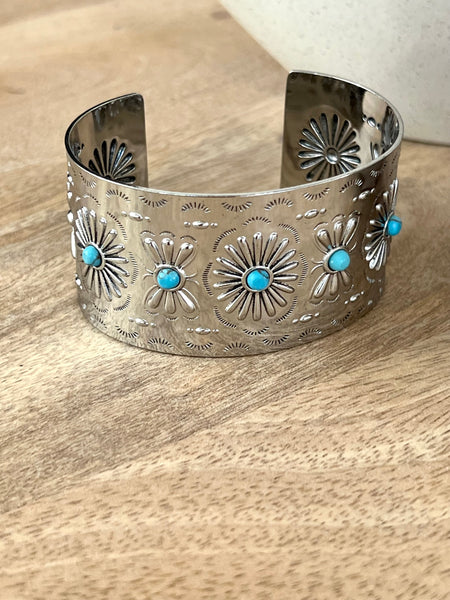 BRACELET TURQUOISE ARGENTÉ