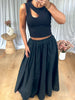 TOP GOUTTE NOIR