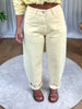 JEANS BARELL JAUNE