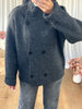 GILET COL MONtANT GRIS