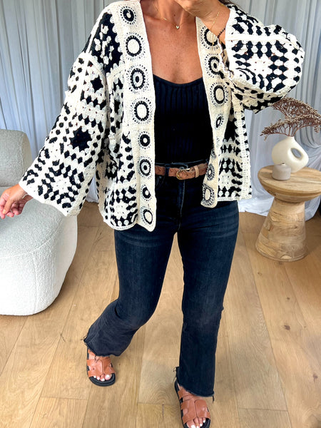 GILET CROCHET