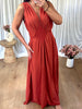 ROBE SOLANGE ROUILLE