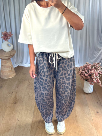 PANTALON JOGGER BARREL LÉOPARD