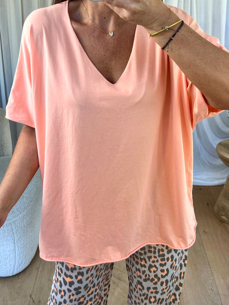 TOP  MÉLANIE ORANGE
