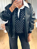 PULL POIS COL CHEMISE