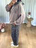 PANTALON JOGGER BARREL LÉOPARD