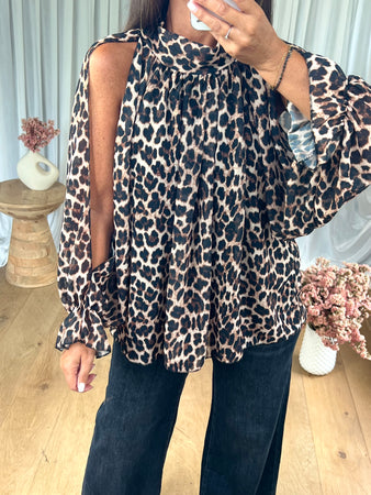 BLOUSE KATIA LÉOPARD