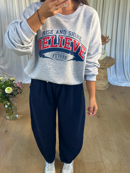 SWEAT BELIEVE GRIS