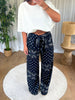 PANTALON BANDANA NOIR