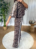 ENSEMBLE LEOPARD BANDES