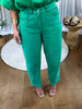 JEANS MOLY VERT