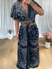 ENSEMBLE BANDANA NOIR